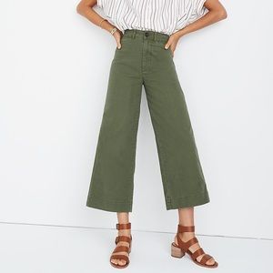 Madewell Emmett Wide-Leg Crop Pants